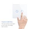 Bningoelec  2023 Best Selling Cheap Smart Light Switch Alexa Wifi Tuya 2gang Smart Home Wall Mechanical Touch Switch