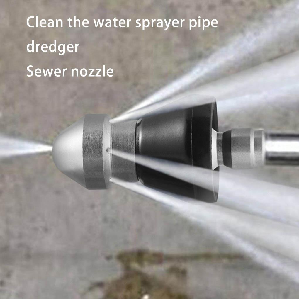 Pressure Washer Water Nozzle Sprayer Copper Fine Workmanship Long-lasting Handy Installation Multipurpose Watering Tool