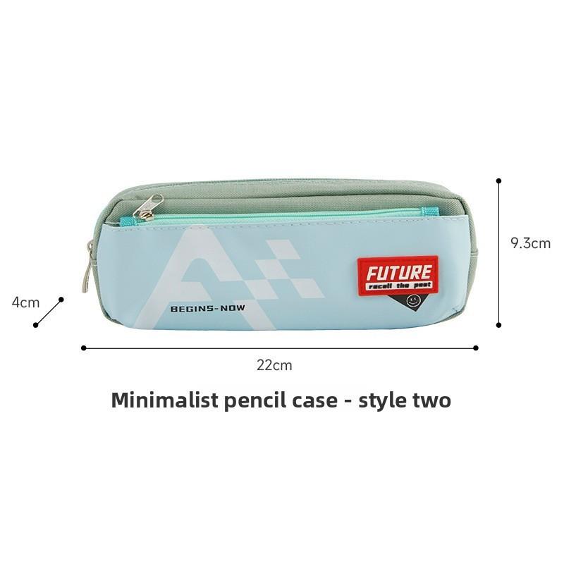 Oxford Cloth Pencil Case Large Capacity Multifunctional Storage Bag For Students And Office Use
