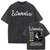 T-shirt Oversize Larga Estiva Band Rock EXTREMODURO Tour 2026 T-shirt Lavata Vintage Uomo Donna Moda Hip Hop Street T-shirt