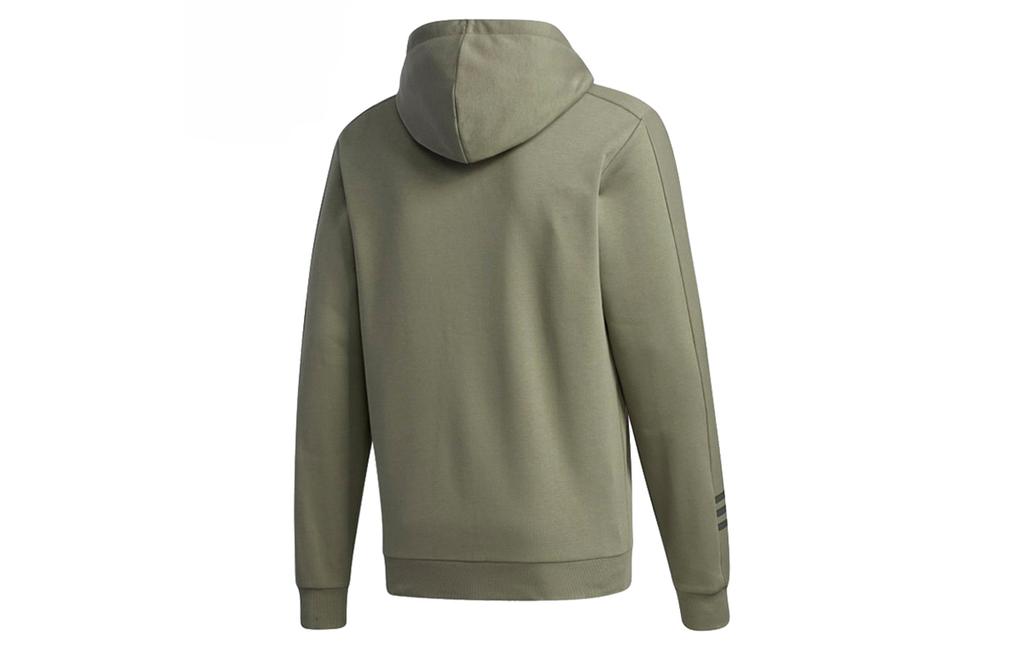 Adidas Sweatshirts Men's Army Green Hooded Moderate Regular GD5446