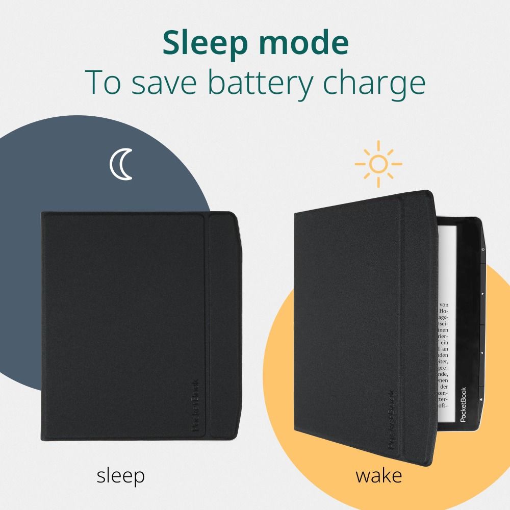 Husă de protecție magnetică anti-cădere de 7 inci Husă folie pentru repaus/trezire automată pentru Pocketbook Era 700