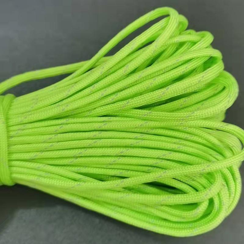 1Pc  Umbrella Rope Jewelry Woven Rope Multi-functional Mountaineering Paratrooper Traction Rope Escape Life-saving Equipment Safety Umbrella Rope