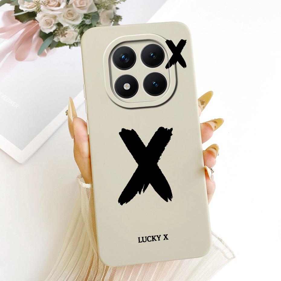 

New Fashion Letter Phone Case For Xiaomi Redmi Note 15 Pro Plus Soft Silicone Cases For Redmi Note 15 Pro 5G 15Pro+ Cover Bumper Redmi Note 15 Pro 5G