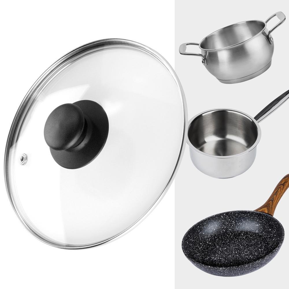 Glass Lid For Pots And Pans Universal Knob 18 Cm