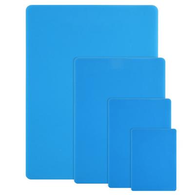 Tapete de Silicona para Manualidades, Hornear, Encimera de Cocina, Moldes de Resina, Hoja Resistente al Calor, Individual Azul