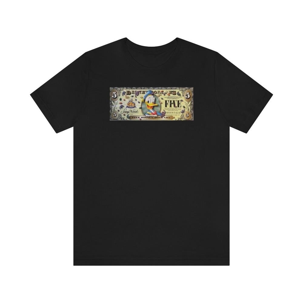 Tee Disneyland Dollars Donald Duck Unisex T-Shirt S