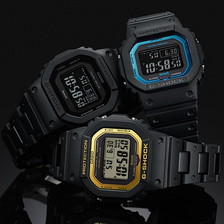 Casio Ceas bărbătesc seria DIGITAL Albastru GW-B5600-2-persoană