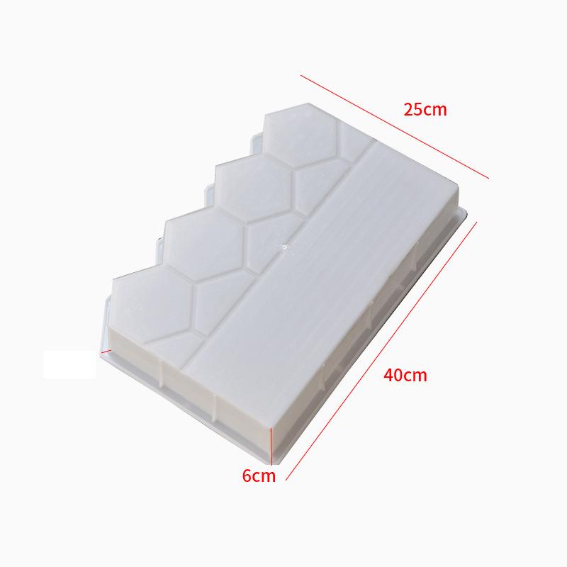 Vertikale spitze Eck-Blumenfliesenform für Garten- und Hofdekoration