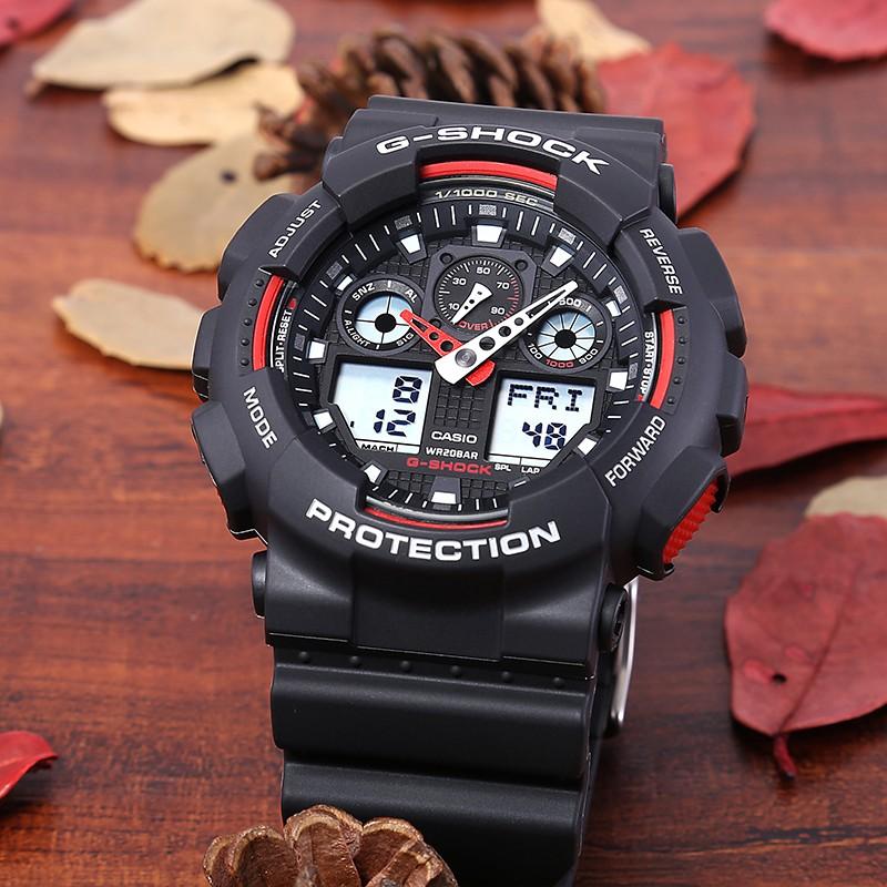 CASIO Men Black Watch GA-100-1A4 GA-100-1A4