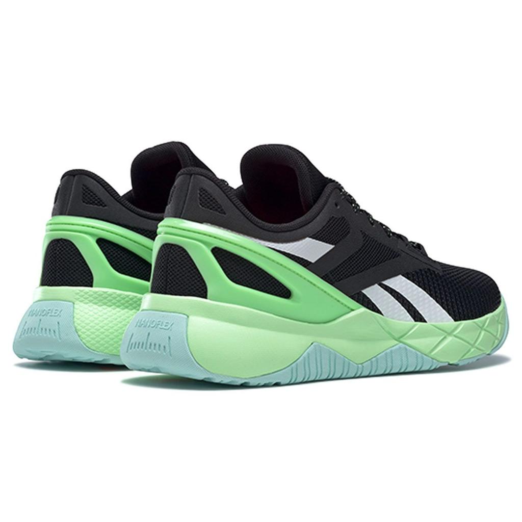 Reebok Nanoflex TR Schwarz Neon Mint Damen Sneaker Core-Black Digital-Glow FX7941