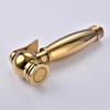 Titanium gold Brass Wall-mounted Handheld Bathroom Toilet Bidet Faucet Sprayer