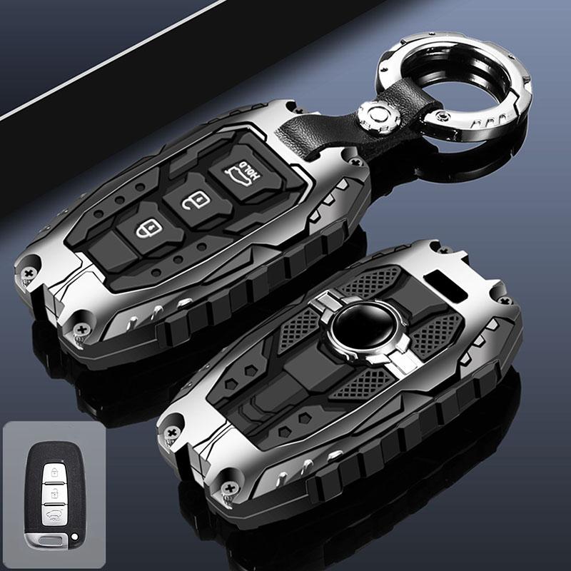 For Kia EQUUS 2012 Optima K5 2011 Forte Opirus Rohens Ix 35 2012 SOUL SORENTO MOHAVE Borrego Shuma 3 4 Button Car Key Case Cover