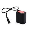 Waterproof 8.4V Bicycle Headlight with T6 LED and 6-Section 18650 Lithium Battery Pack