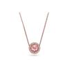 Pandora Gentle Heart Alloy Necklace Women's ZT0714