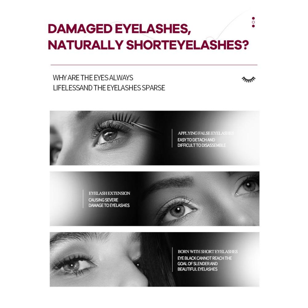 Long Curling 3D Styling Mascara Makeup Durable Waterproof Non-blooming