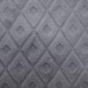 Coussin Losanges Flanelle Gris Ardoise 40x40cm - Atmosphera Createur D'interieur