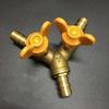 Y Shaped Brass Connector Reliable Y Splitter Heavy Duty Connector Efficient Water Distribution Simple Installation
