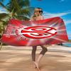 Mainz Football Crest Beach Towel Microfiber Beach Towel, Lightweight and Quick-Dry, for Summer Travel, Swimming Pool Fan Birthday Gift