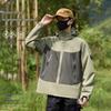 Men's & Women's Trendy Color Block Windbreaker: Wear-Resistant, Windproof, Waterproof Jacket for Spring/Autumn.