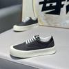Frühling neue niedrig geschnittene Stoff-Freizeit-Weichsohlen-Schnür-atmungsaktive Schuhe xk