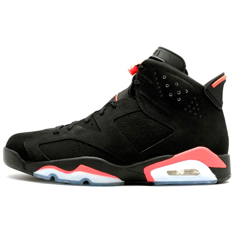 New JORDAN 6 Retro Infrared Black 2014 384664-023