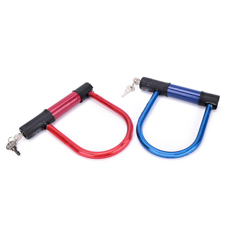 U Lock Bicycle Bike Motorcycle Cycling Scooter Security Steel Chain With 2 Keys