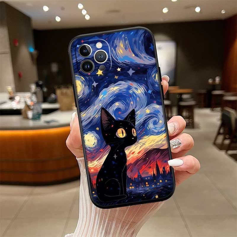 UP20 Cat Kitten Meow Shell Phone Case for Samsung Galaxy Note 10 20 S23 S24 S25 Ultra FE Plus Edge Lite A02S A35 A07 A17