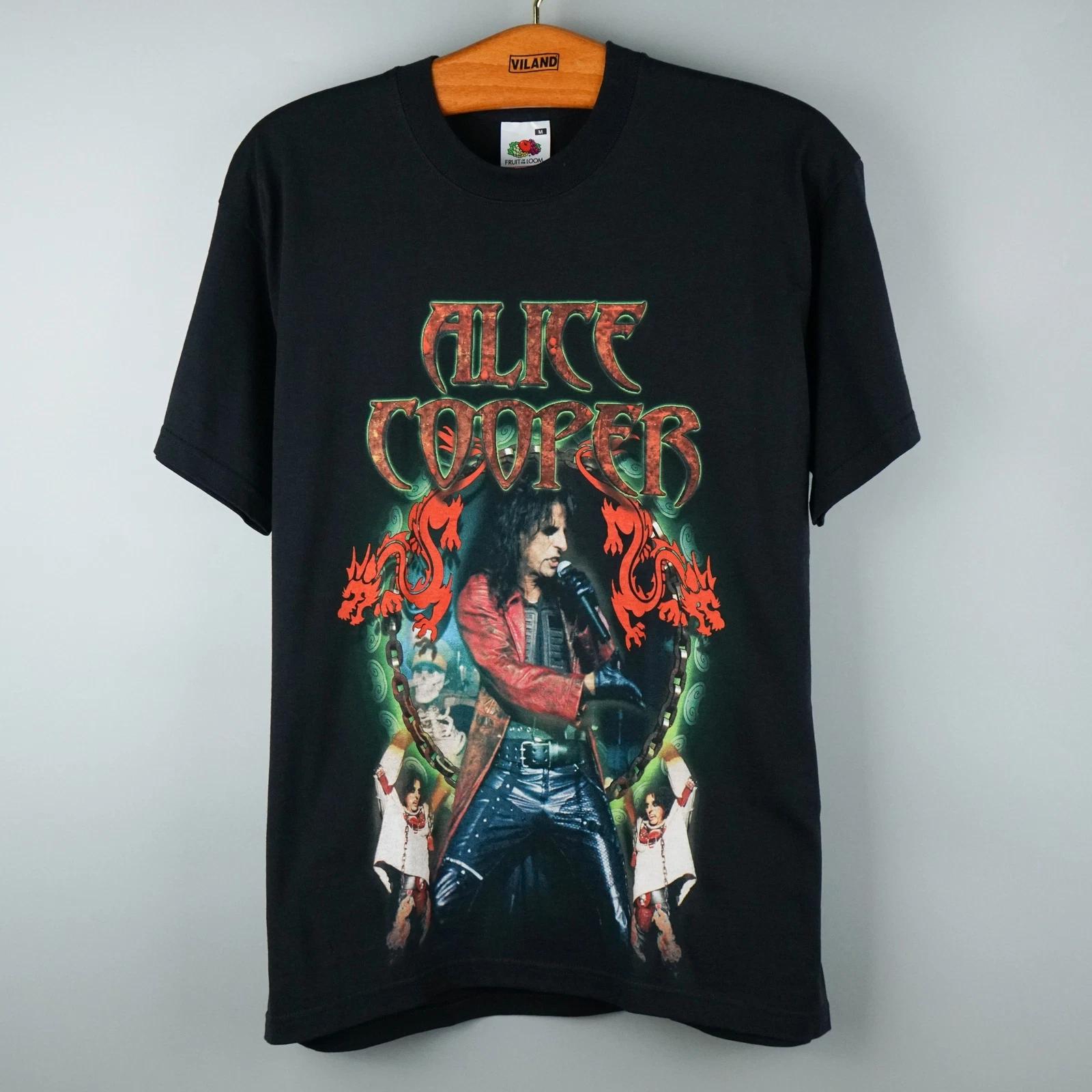 Vintage 2002 Alice Cooper tour t shirt L