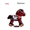 Year of the Horse Creative Rocking Horse Keychain & Pendant Ornament