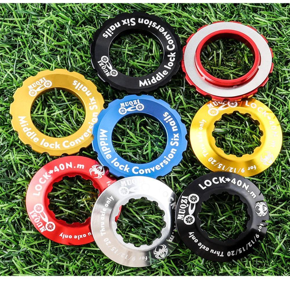 Kit Middle Lock Cover Bike Flywheel Lock Cover Bike Center Lock Cover Bicycle Center Lock Cap
