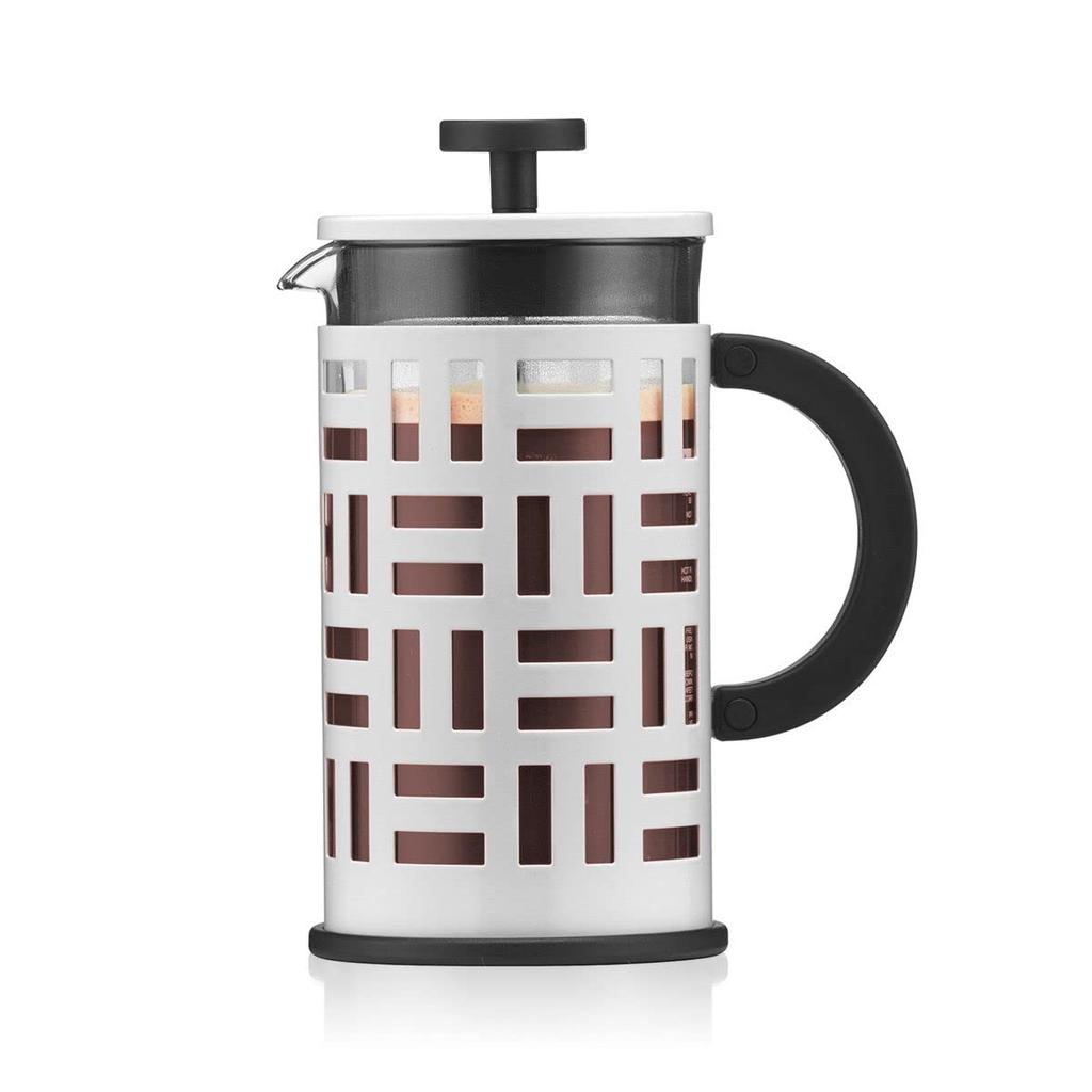 BODUM EILEEN French Press Coffee Maker, 1L, Off-White [Authentic] 11195-913J