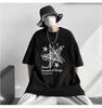 Men's 2026 Trendy Hong Kong Style Loose Casual Five-Point Sleeve T-Shirt