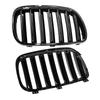 For BMW X3 E83 2007 2008 2009 2010 Car Grille Front Bumper Kidney Grill Gloss/Matte Black Racing Grill 51113420087 51113420088