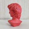 Nordic Resin Bust: David, Venus, Apollo Colored Statue Ornament