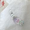 Ice Transparent Colorful Fish Keychain Gift Kawaii Lanyard Trinket
