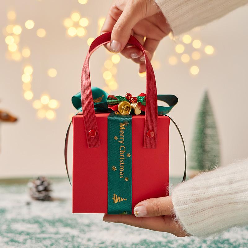 2024 Christmas Eve Children's Candy Gift Box and Decor Bag