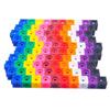 100Pcs Linking Cubes Maths Montessori Educational Toys Classroom Supplies Teaching Kids Learning Items Kinder Spielzeuge