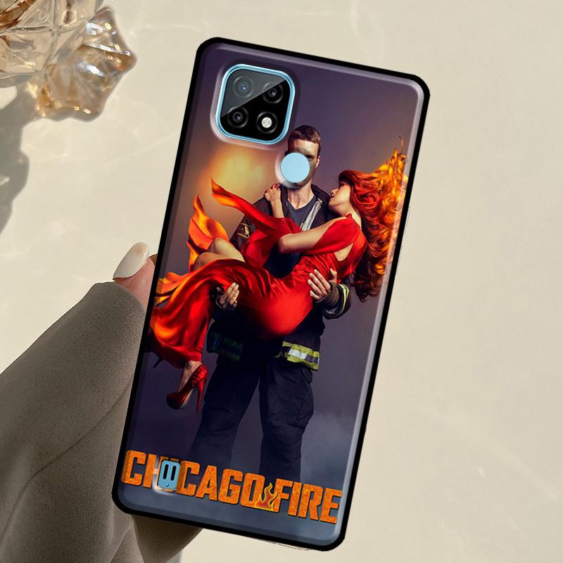 Chicago Fire TV Show For Realme C67 C75 C61 C55 C53 C51 C21Y C25S GT 6 6T 5 GT7 Pro 10 11 12 13 14 Pro Plus Case