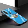 Gehärtetes Glas Neue Shell Luxusabdeckung Köstlicher Hamburger für Honor 30 20 10 9X 8X Pro Plus Lite Telefonhülle