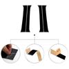 Fit For Toyota Tacoma 2016-2023 Car Pillar Posts Cover Panel Stickers Glossy Piano Black Auto Door Window Column Trims Kits 4Pcs