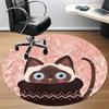 1pc Cat Winter Chair Carpet for Office - Durable, Ideal for Chair Mats, Stylish & Functional Decorative Rug yy260130083