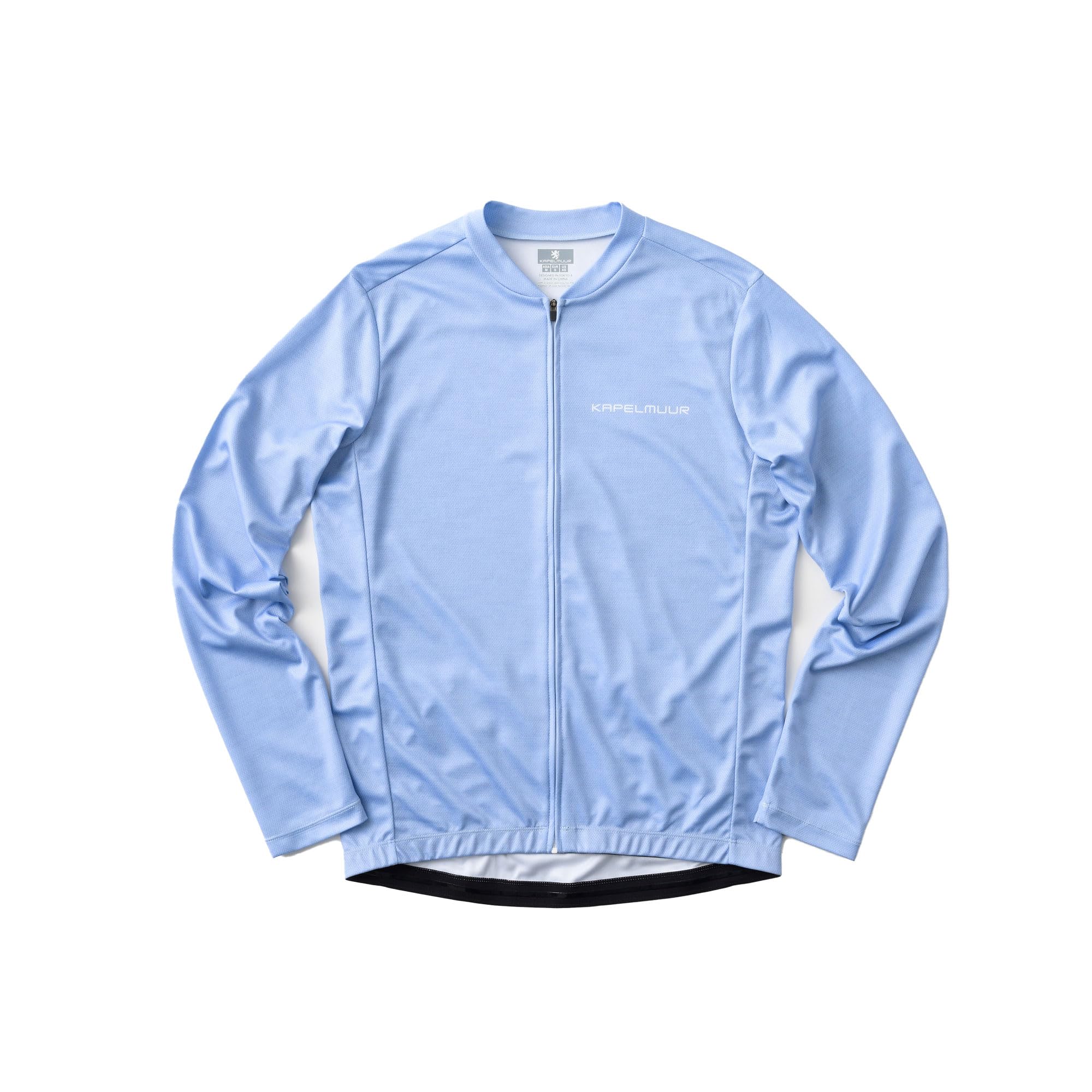 

Kapelmuur Cycling Long Sleeve Printed with Big Size M Jersey, Lion, Blue, синий