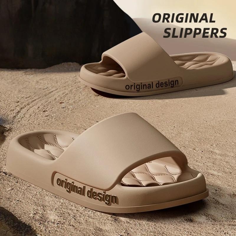Unisex Trend Sommer Pantoffeln Weiche Rutschfeste Hausschuhe für Zuhause Strand Innen Außen