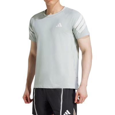 Gym+ 3S Tee Sports Casual Round Neck Short Sleeve T-Shirt Men Tops Green JW9662