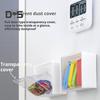 Duża pojemność Magnetyczne pudełko do przechowywania z przezroczystą pokrywą Pyłoszczelne Łatwe w montażu Magnetyczne pudełko do przechowywania w lodówce