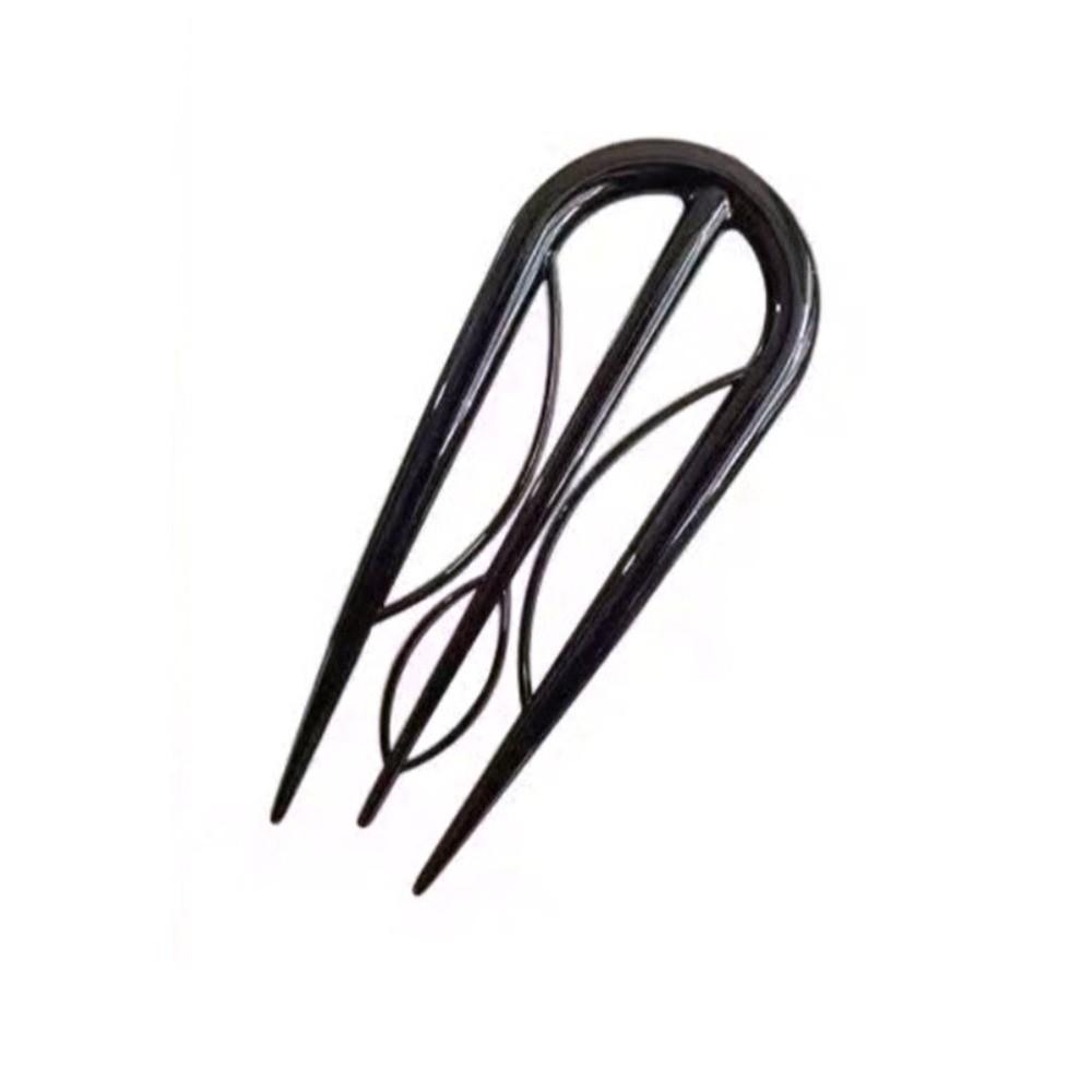 Acetate Hair Clip Multi-pronged Hair Fork New U-shaped Hair Stick  Hair Accessories