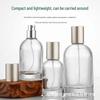 30ml Refillable Round Glass Perfume Spray Bottle with Thick Bottom - Portable Aromatherapy Sample Bottle