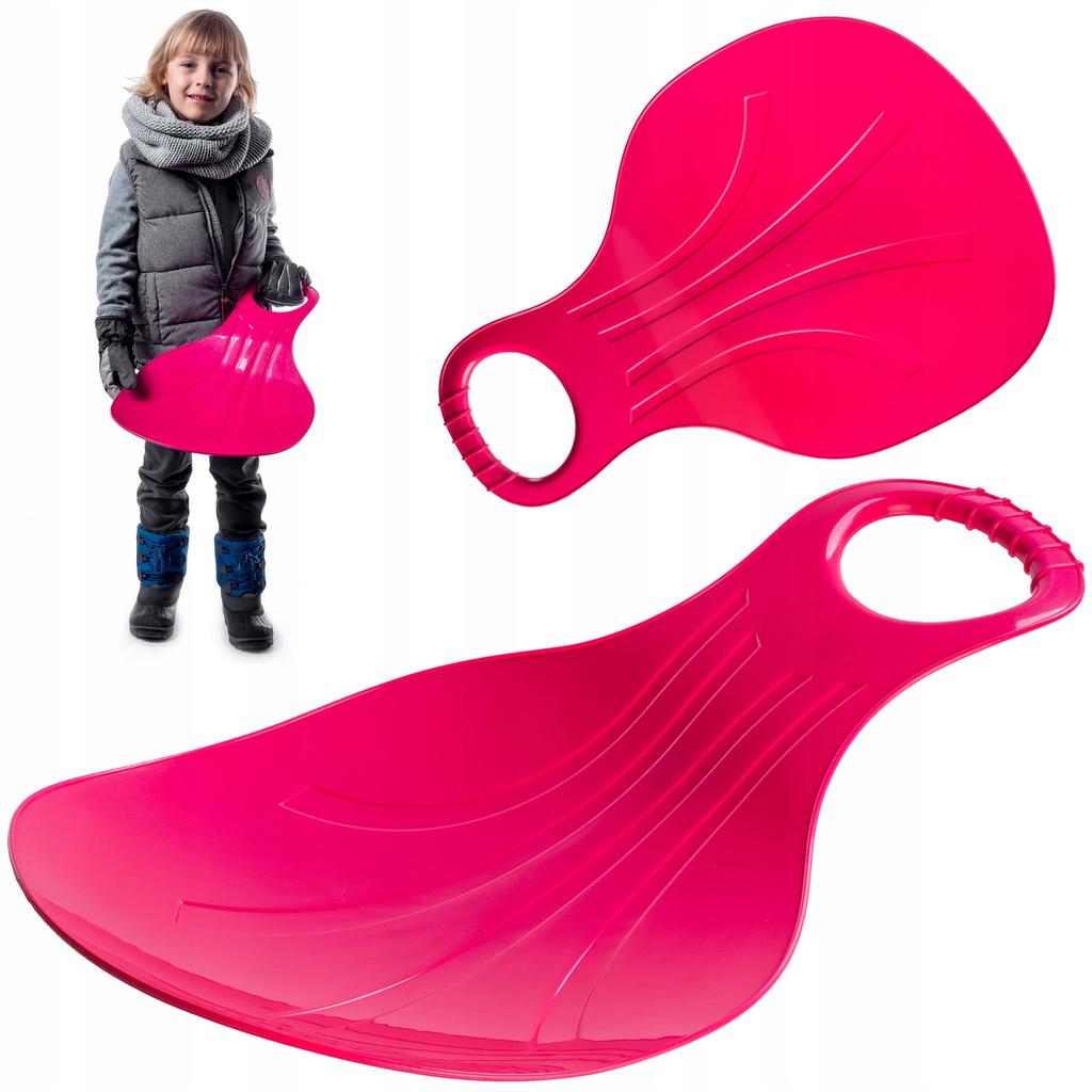 KADAX Sanki Dla Dzieci Ślizg Zjazdowy Jabłuszko Jabłko Plastikowe mocne