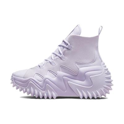 Converse Run Star Motion CX Elevation HI Jednoduché Ležérní Vysoké Espadrilky Unisex Růžová Fialová